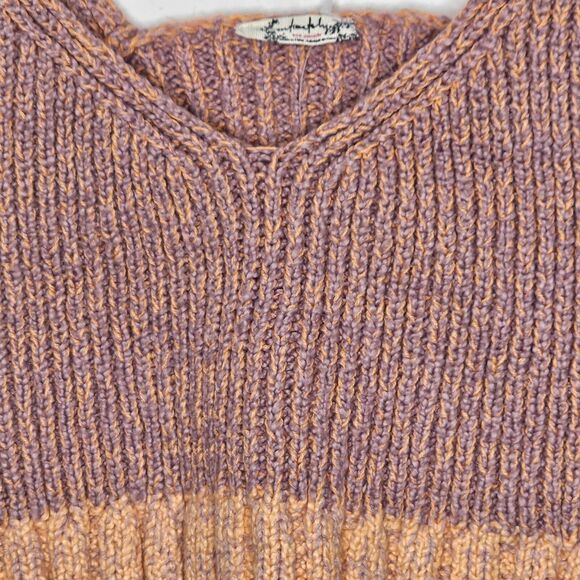 Intimately Free Free People Knit Here All Day Bralette Mauve Combo Large‎ NEW - Picture 2 of 6